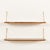 Danish Deep Teak Floating Shelves, 1960s, Set of 2 For Sale - Image 4 of 9