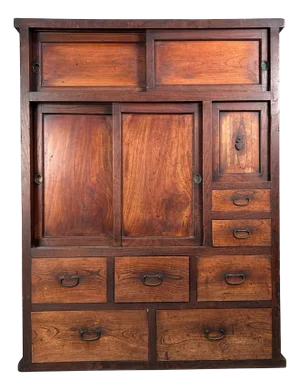 Taishō Era Tansu Storage Chest, Japan, 1920s