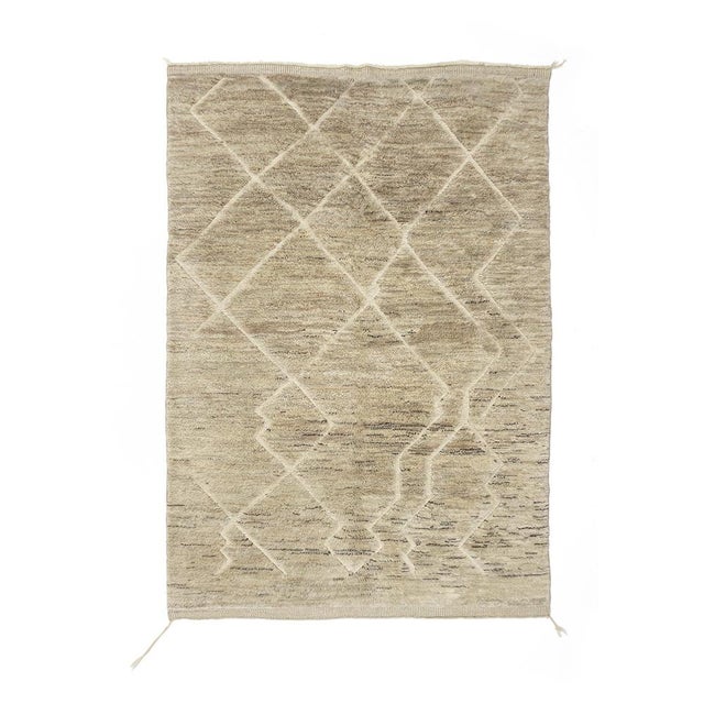 Hand-Knotted Wool Premium Rug by Azele Studio For Sale - Image 12 of 12