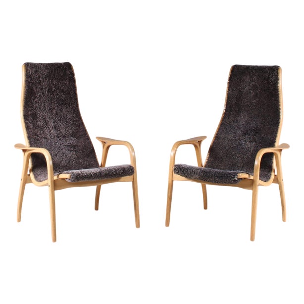 Lamino Lounge Chair by Yngve Ekström for Swedese, Sweden, 1970s For Sale