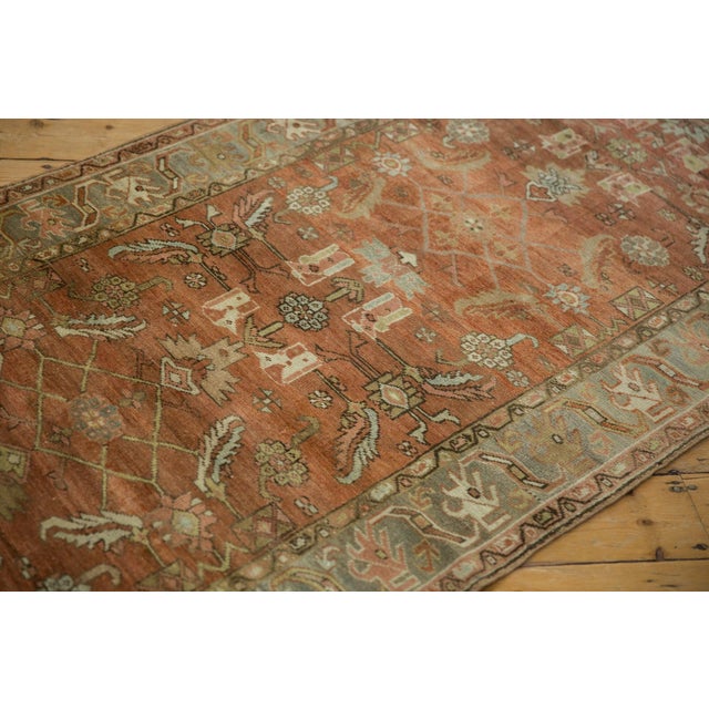 1930s Vintage Persian Heriz Herati Wool Rug Runner For Sale - Image 9 of 13