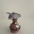 Limoges, France Lovely Chanille Limoges Trinket Box Chapeaux De Paris Rose / Pink with a zebra print (Retired) For Sale - Image 4 of 5