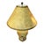 Hollywood Regency Vintage Maitland-Smith Hollywood Regency Table Lamp With Faux Ostrich Drum Shade For Sale - Image 3 of 3