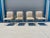 1980s Mid-Century Brass Dining Chairs by Design Institute of America- Set of 4 For Sale - Image 13 of 13