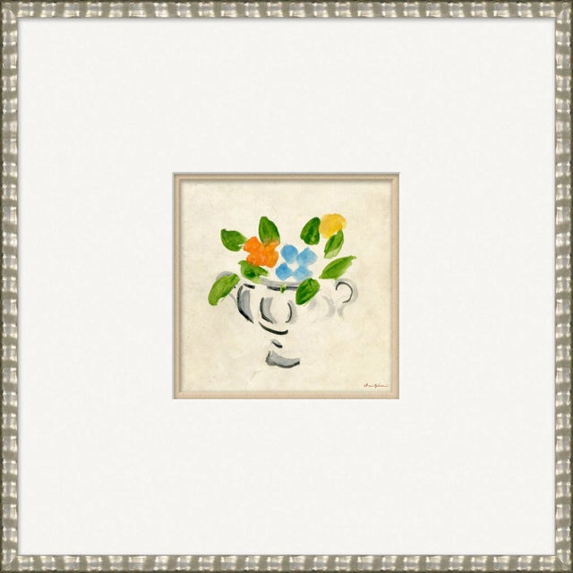 Posey Vase By Dana Gibson, Framed Art Print For Sale