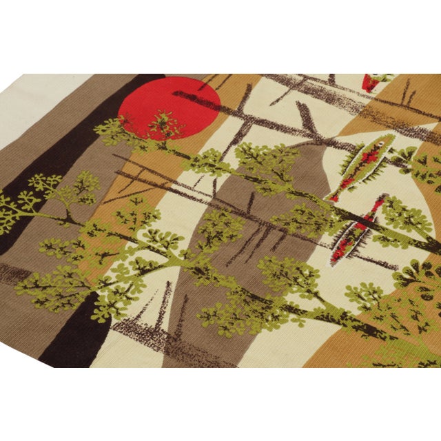 This 4x6 vintage Aubusson tapestry is a rare and special new curation from Rug & Kilim—a signed mid-century original by...