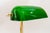 Gold Art Deco Banker Lamp with Green Glass Shade, Vienna, 1920s For Sale - Image 8 of 18
