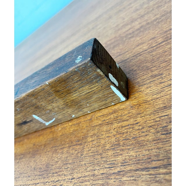 Mid-Century Modern German Teak Waterlevel, 1950s For Sale - Image 16 of 18