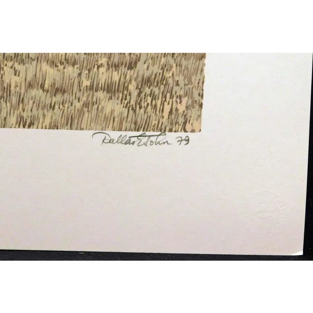 Dallas John "Vette Ii" Signed Ltd Ed. Fine Art Print, Corvette Classic Car 1979 For Sale - Image 4 of 5