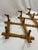 1950s Expandable Bulgarian Faux Bamboo Wooden Coat and Hat Rack For Sale - Image 13 of 18