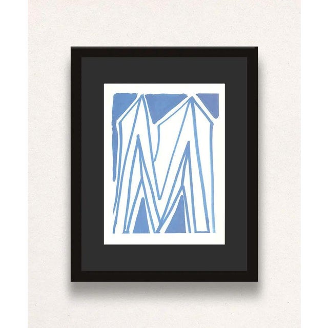M' from 'Hockney's Alphabet' By David Hockney 1991 Lithograph on Exhibition Fine Art Cartridge paper 38.4 x 46.4 cm (15.12...
