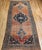 Terra Cotta 19th Century Persian Bidjar Gallery Rug, Hand-Knotted Wool, Geometric Pattern, Brick-Red & Navy,7x15 For Sale - Image 8 of 16
