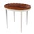 Vintage Figured Mahogany Tray Table on Painted Base For Sale - Image 13 of 13