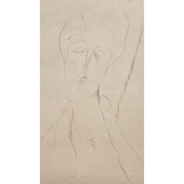A. Modigliani, Studio di Donna / Study of a Woman, Lithograph For Sale - Image 7 of 7