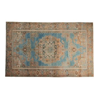 1940s Vintage Persian Hamadan Pomegranate Medallion Rug For Sale