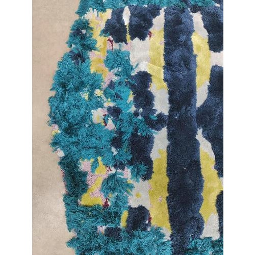 Blue Dutch Wall Art Tapestry from Sandra Keja Planken For Sale - Image 8 of 9