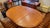 1980s Danish Modern Solid Teak Round Extendable Dining Set by Benny Linden | Table, 4 Spindle Chairs & 2 Leaves For Sale - Image 5 of 6