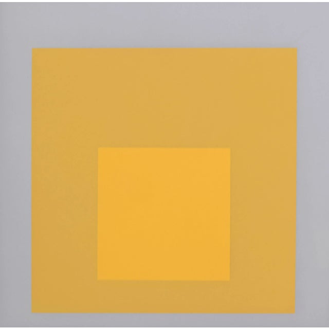 "Homage to the Square" serigraph by Josef Albers from the monumental "Formulation : Articulation" published by Harry N....