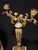 19th C French Louis XVI Bronze Crystal Clock Set 3Pc For Sale - Image 12 of 17