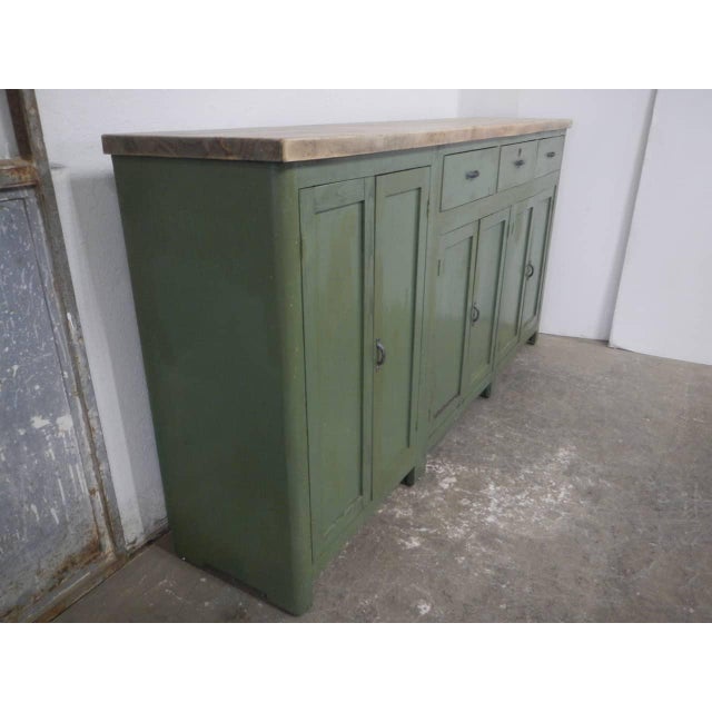 Vintage Fir Wood Sideboard, 1960s For Sale - Image 3 of 14