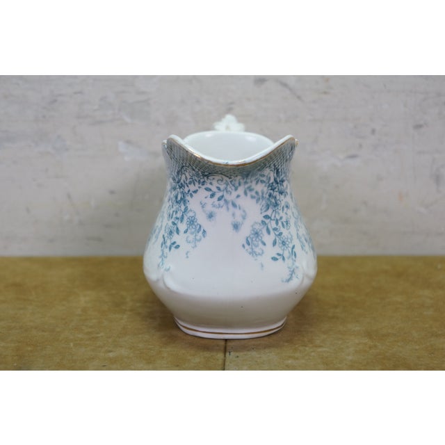 Blue Antique Victorian Henry Alcock & Co Brunswick Lidded Tureen Pitcher Bowl - 3 pcs For Sale - Image 8 of 17