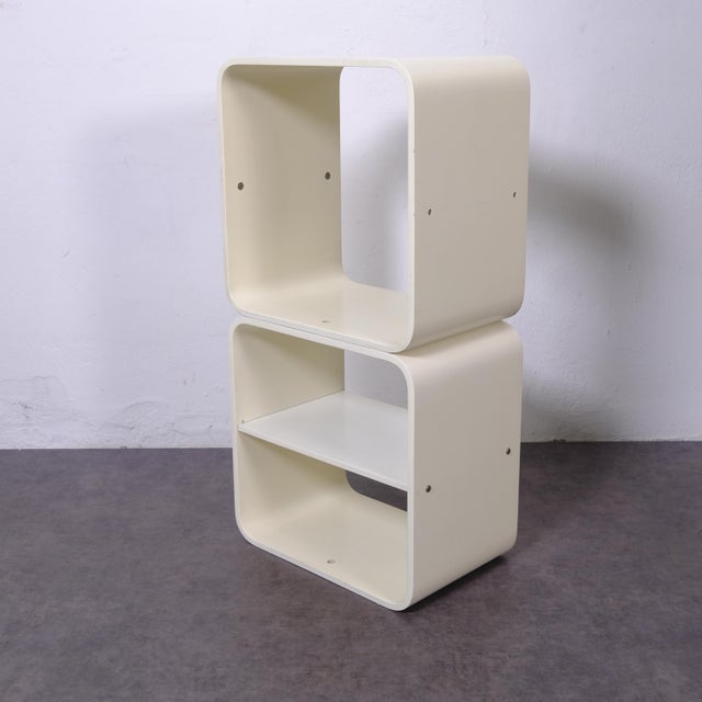 Modular Bookcases in Lacquered Wood attributed to Carlo De Carli for Fiarm, 1970s, Set of 2 For Sale - Image 15 of 17