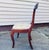 Victorian Vintage Victorian Solid Mahogany Floral Carved Side Chair For Sale - Image 3 of 7