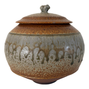 Vintage Studio Pottery Stoneware Urn - Micheal Frasca & Richard Aerni