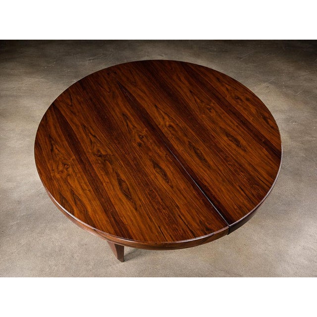 Extendable Rosewood Dining Table by Jorge Jabour, Brazilian Modern, 1950s For Sale - Image 11 of 13