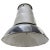 Industrial Vintage French Blue Enamel Industrial Pendant Lights from Mazda For Sale - Image 3 of 5