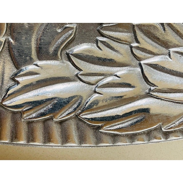 Late 20th Century Large Pewter Tray, Vintage For Sale - Image 10 of 15