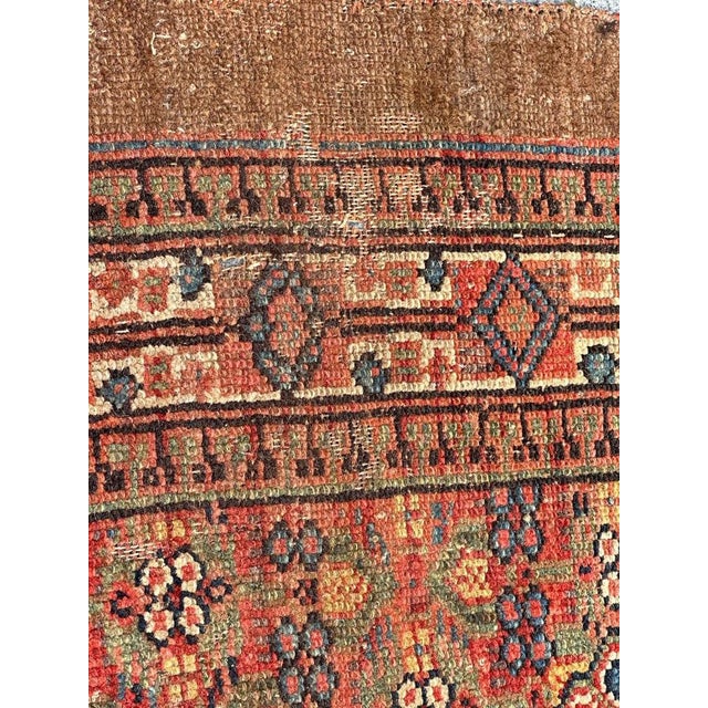 19th Century Serab Runner Fragment from Bobyrugs For Sale - Image 12 of 17