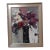 Signed Impressionist Impasto MCM Painting in Custom Silver Gilt Frame For Sale