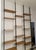 Mid-Century Modern Mid-Century Danish Style Teak, Iron and Brass Bookshelf For Sale - Image 3 of 14