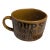 Vintage Ceramic Soup Mug With Handle For Sale
