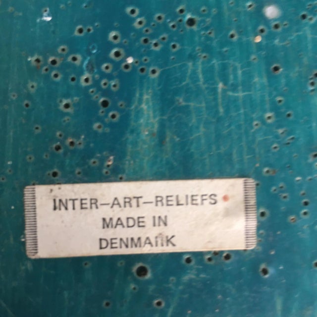 Danish Hand Made Egyptian Inspired Wall Art from Inter-Art-Reliefs, 1970s For Sale - Image 3 of 7