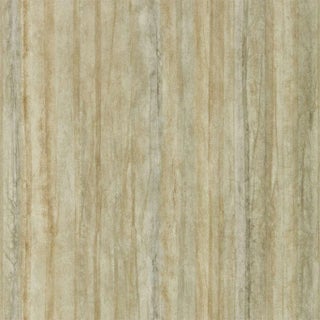 Harlequin Plica Wallpaper in Ochre/Cream For Sale