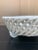 Ceramic French Country Trompe l'Oeil Porcelain Rope Basket Cachepot For Sale - Image 7 of 13