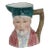 Old Man Green Hat Vintage Ceramic Character Mug For Sale
