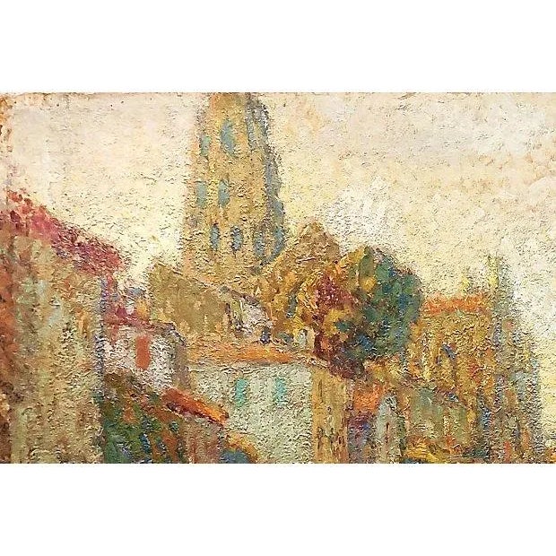 French 'Early Impressionist River Landscape' Attributed to Stanislas Lepine For Sale - Image 3 of 7
