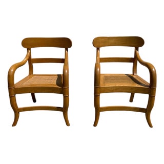 Rose Tarlow Buffalo Bill Armchairs- A Pair For Sale