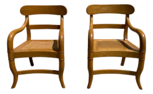Rose Tarlow Buffalo Bill Armchairs- A Pair