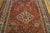 Red 1890s Red Medallion Antique Persian Ghashghaie Carpet 5'6" X 11' Knotted Wool Rug Runner For Sale - Image 8 of 11