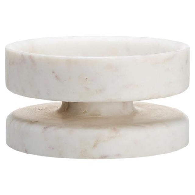 Set of Two Mangiarotti Marbles vases by Angelo Mangiarotti, 1968 Designed in 1968 by Italian architect, sculptor, and...