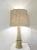 Mid-Century Modern Travertin Table Lamp. Up to 250V (Europe/UK Standard).The wiring of this item may be original and might...
