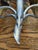 Vintage Italian Tole Iron Pineapple Four-Light Wall Sconce With Copper-Tone Finish For Sale - Image 4 of 12