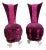 Purple Velvet Chairs from Bretz, Set of 2 For Sale