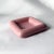 Royal Haeger 1980s Haeger Rounded Edge Mauve Pink Postmodern Vide Poche For Sale - Image 4 of 7