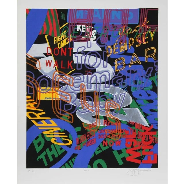 Jon D'Orazio, "2001," Serigraph For Sale