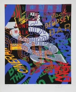 Jon D'Orazio, "2001," Serigraph